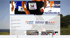 Desktop Screenshot of marathon66.de